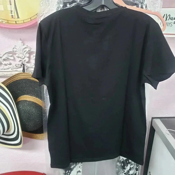 Perruzo Gold Embellished Heads or Tails TShirt - Picture 2 of 7